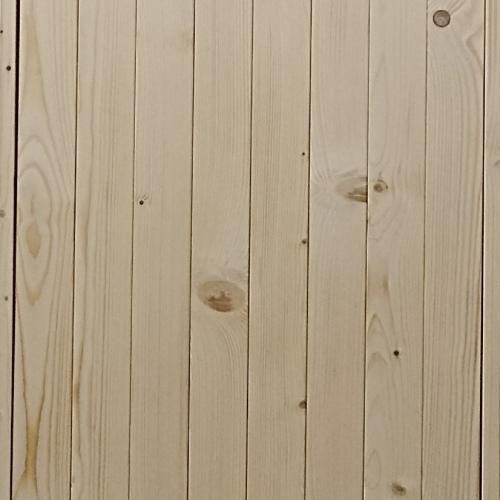 Дверь из массива хвойных пород с заглушками 190*80